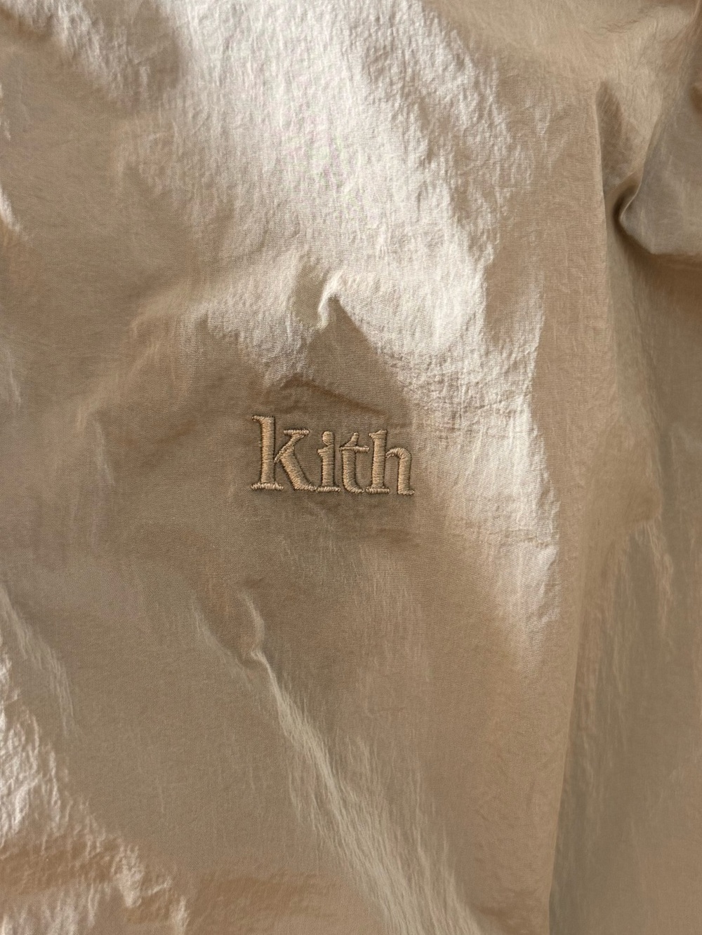 Kith Olive-Taupe Lightweight Bomber Jacket - Picture 4 of 5